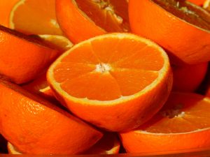 oranges have vitamin C that that help you cope with stress