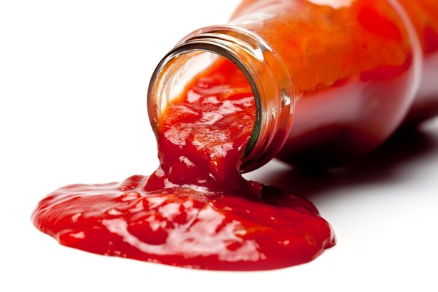 resist eating ketchup